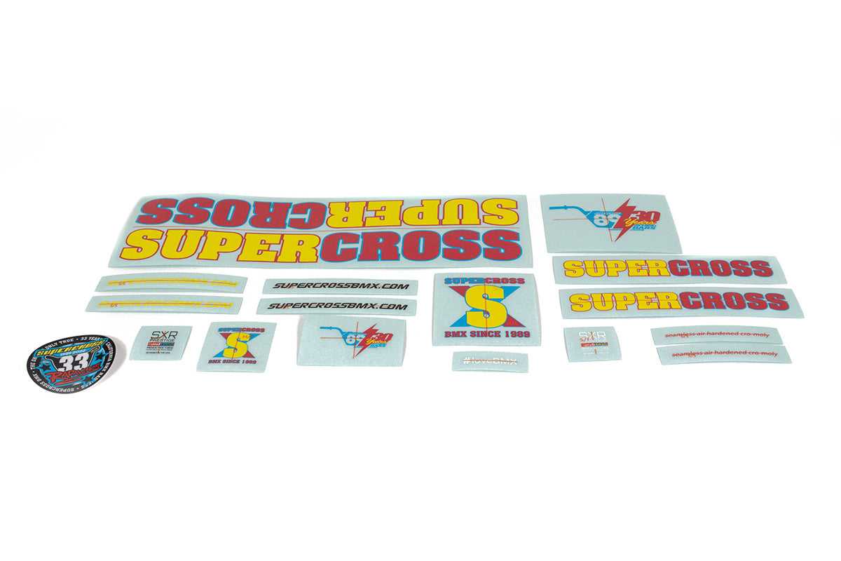 Supercross BMX | Radaversary - SX250 Decal Kit Stickers SXD-250-RET