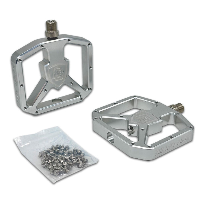 BILLET BMX SHIELD PLATFORM PEDAL SET 9/16