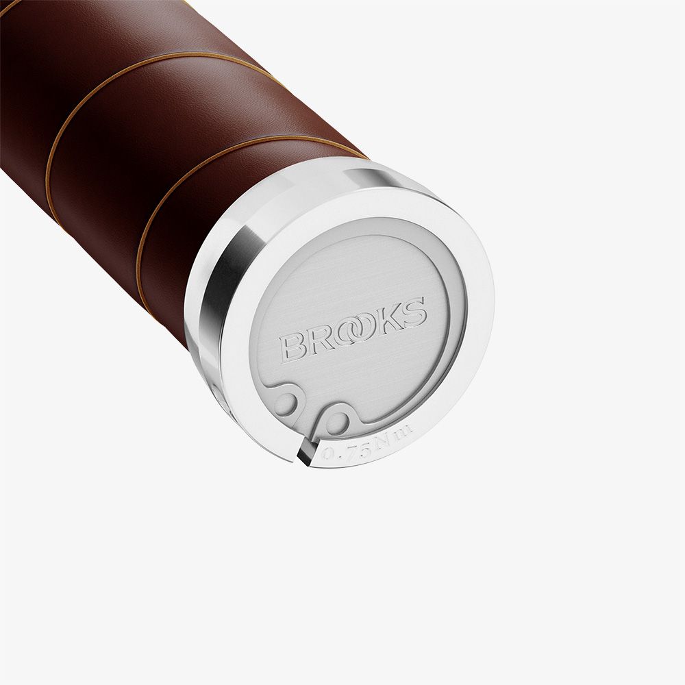 BROOKS SLENDER LEATHER GRIPS