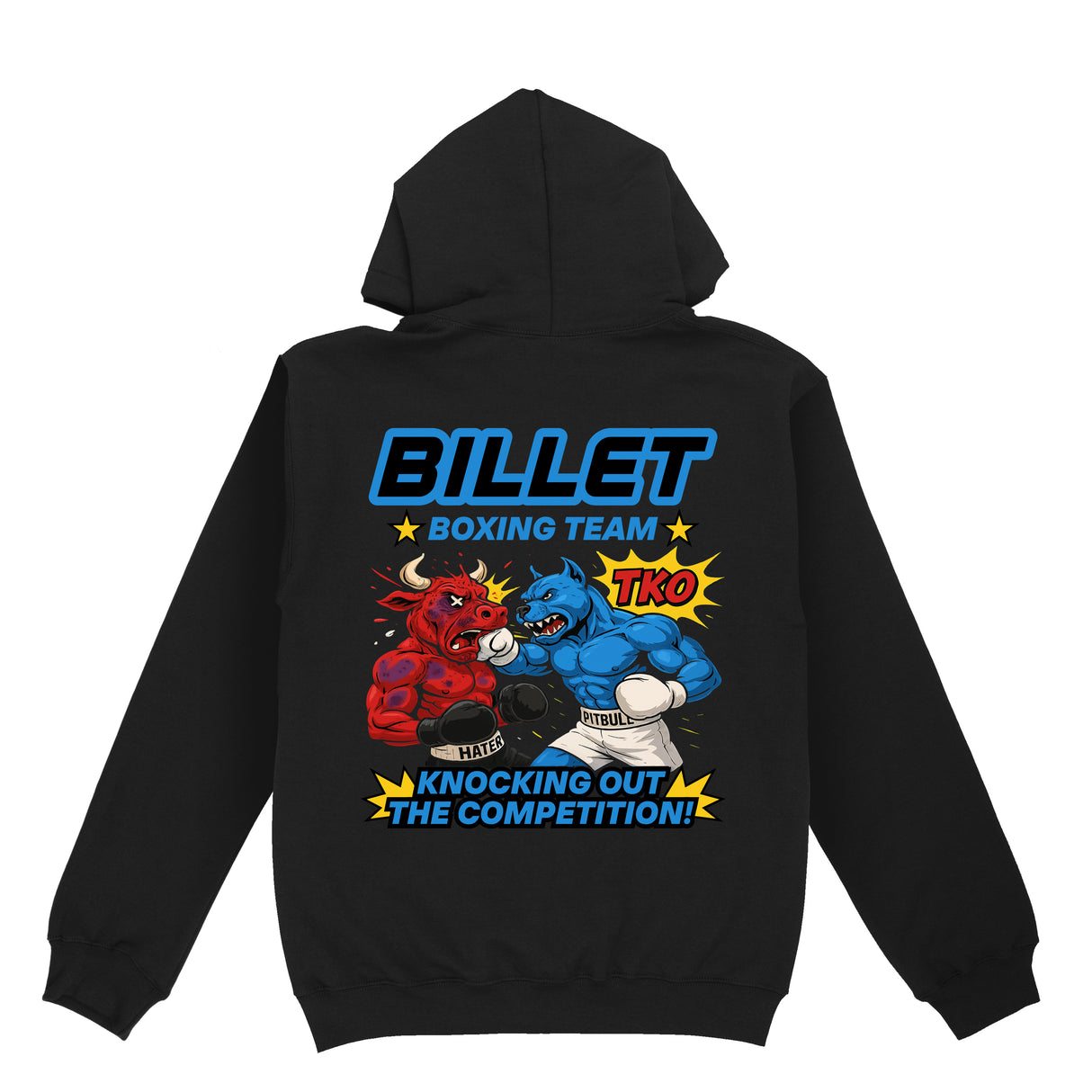 BILLET BOXING TEAM HOODIE BLACK