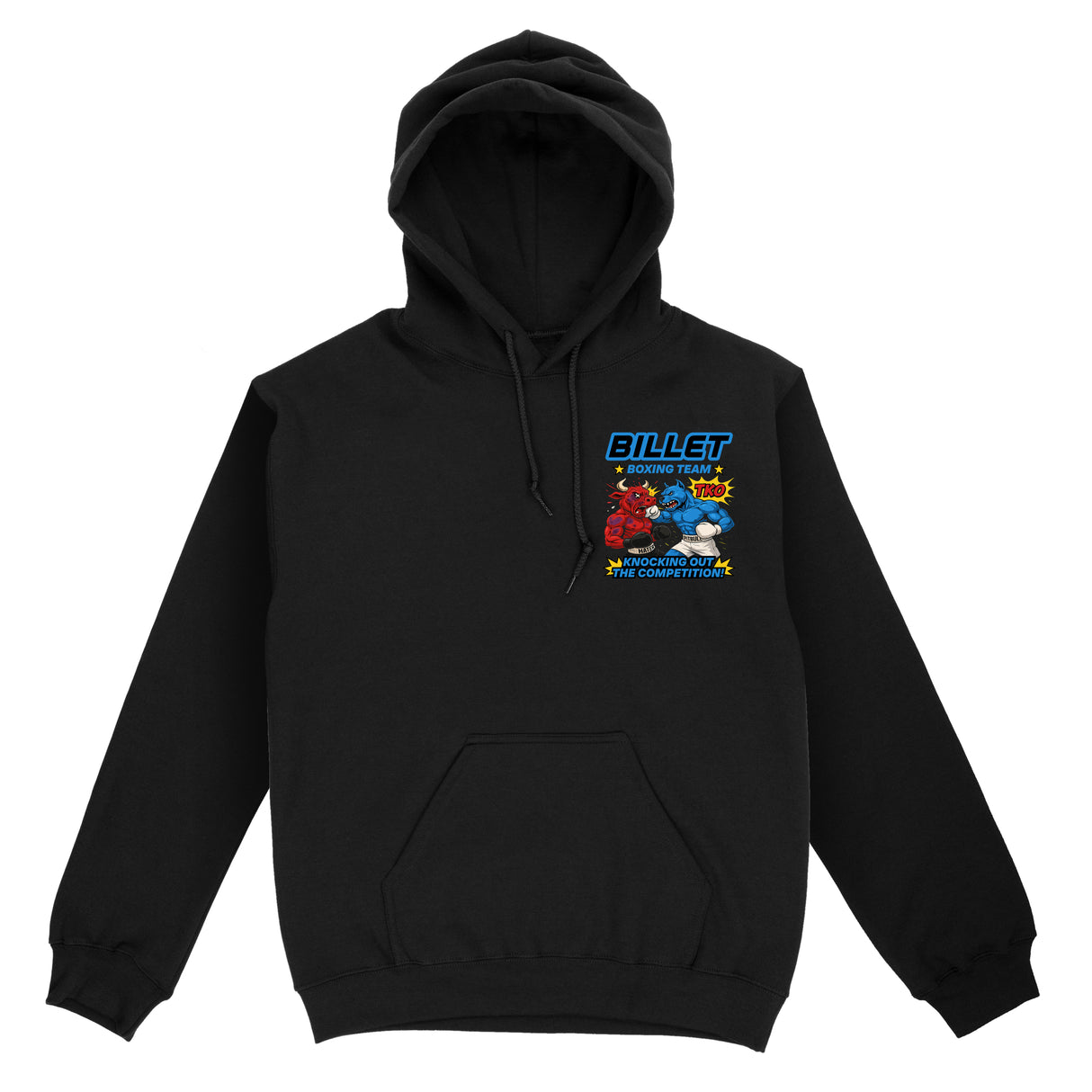 BILLET BOXING TEAM HOODIE BLACK