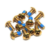 MILES WIDE BRAKE ROTOR BOLTS - 12 PACK BRAKE ROTOR BOLTS BRAMW1000BLU