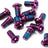 MILES WIDE BRAKE ROTOR BOLTS - 12 PACK BRAKE ROTOR BOLTS BRAMW1000BLU