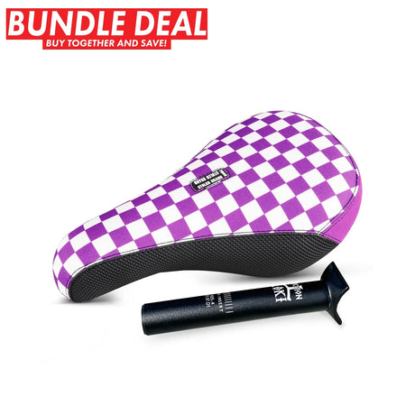BUNDLE: FASTTIMES LAVENDER PIVOTAL SEAT & 150 or 300MM POST Bicycle Groupsets S715-757