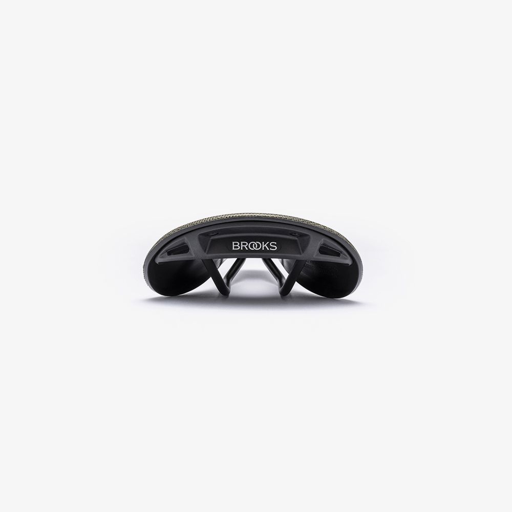 BROOKS C17 CARVED SADDLE RAILED BICYCLE SEAT