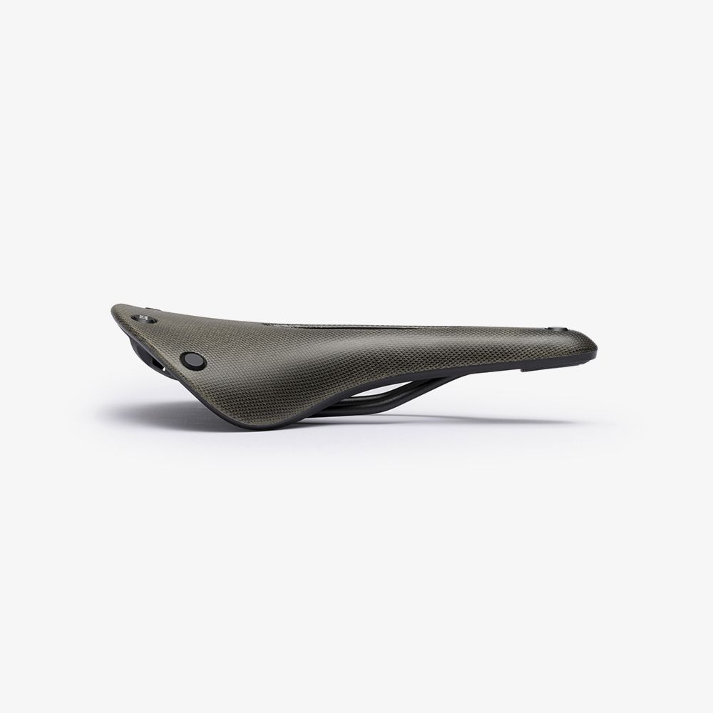 BROOKS C17 CARVED SADDLE RAILED BICYCLE SEAT
