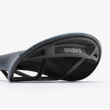 BROOKS C17 CARVED SADDLE RAILED BICYCLE SEAT