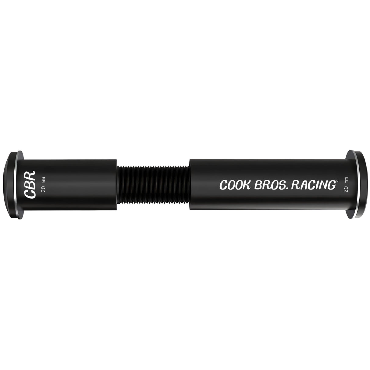 Cook Bros Racing 20mm Adjustable Axle Wheel Parts CB-AX20GSTWA-BK
