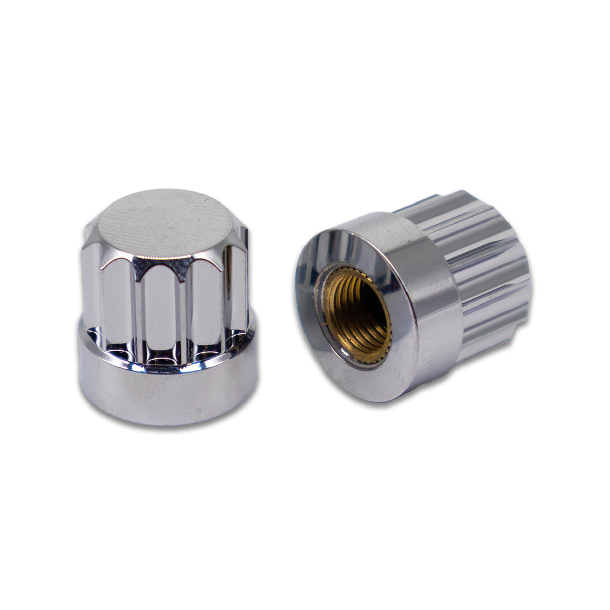 BILLET BMX Deez Nuts 12 Point Valve Stem Caps (2 Pack)