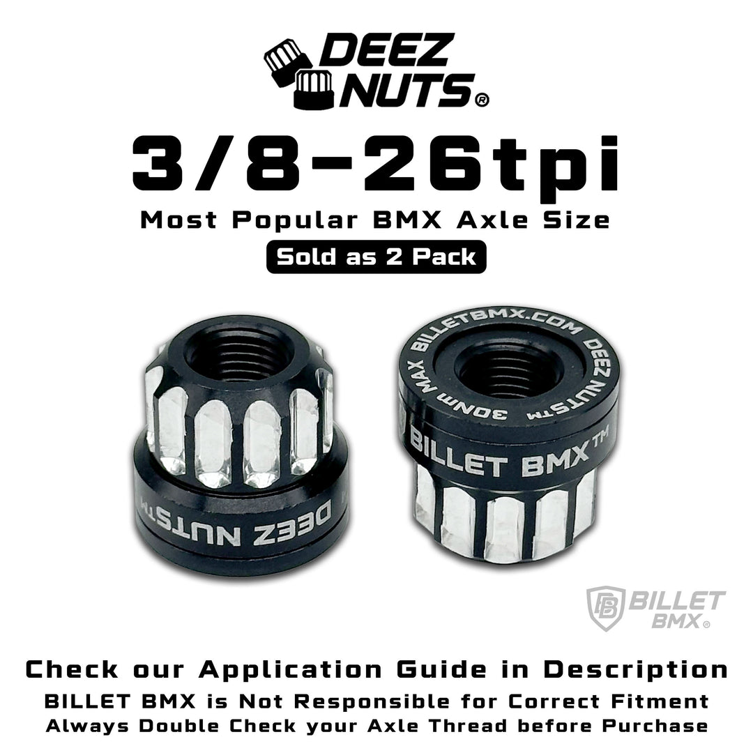 BILLET BMX™ Deez Nuts™ 12 Point Brake Bolts for V-Brakes and Disc