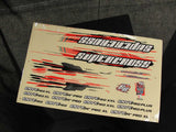 Supercross BMX | 2012 ENVY Decal Kit Stickers DS-FRM-EPG