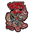 BILLET BMX DEEZ NUTS™ EAZY-D SQUIRREL STICKER 2024 BIL-STICKER-EAZYD-2