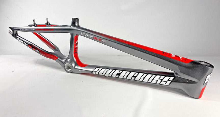 Supercross BMX | ENVY BLK 2 - Carbon Fiber BMX Race Frame Frames EB2-JNR-GCS