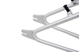 R4 Retro 6061 Aluminum 29" Pro BMX Frame & Chrome Fork, Raw W/ Clear Coat Decals Included BMX Frames sku-41549724254379