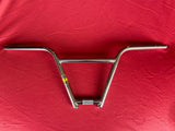 R4 BMX Four Piece 4130 Chromoly Handlebar 9.5" Rise, Chrome BMX Handlebars 70