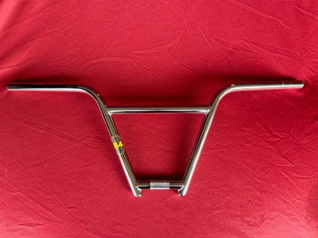 R4 BMX Four Piece 4130 Chromoly Handlebar 9.5" Rise, Chrome BMX Handlebars 70