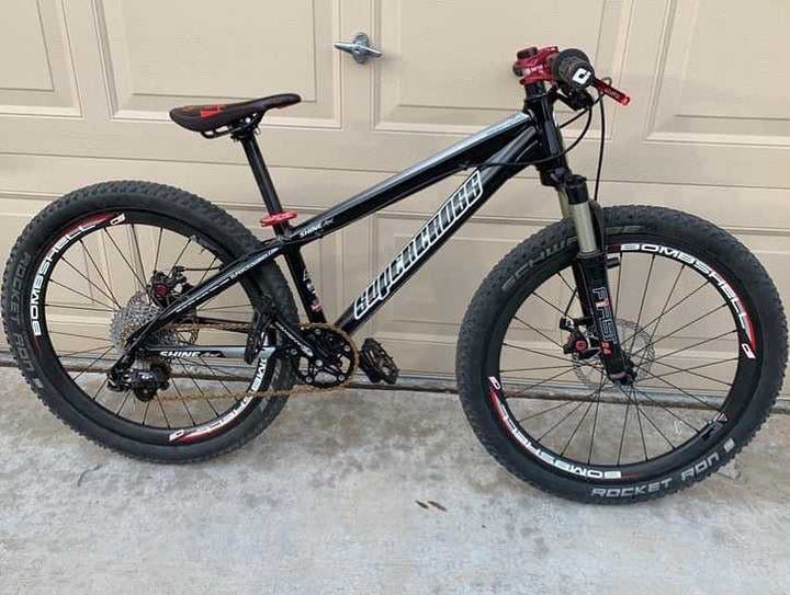 Supercross BMX | Supercross Shine v4- DJ / 4x Hardtail Offroad Race Frame Frames SH4-24P-BLK