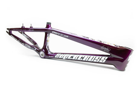 Supercross BMX | ENVY BLK 2 - Carbon Fiber BMX Race Frame Frames EB2-JNR-GCS
