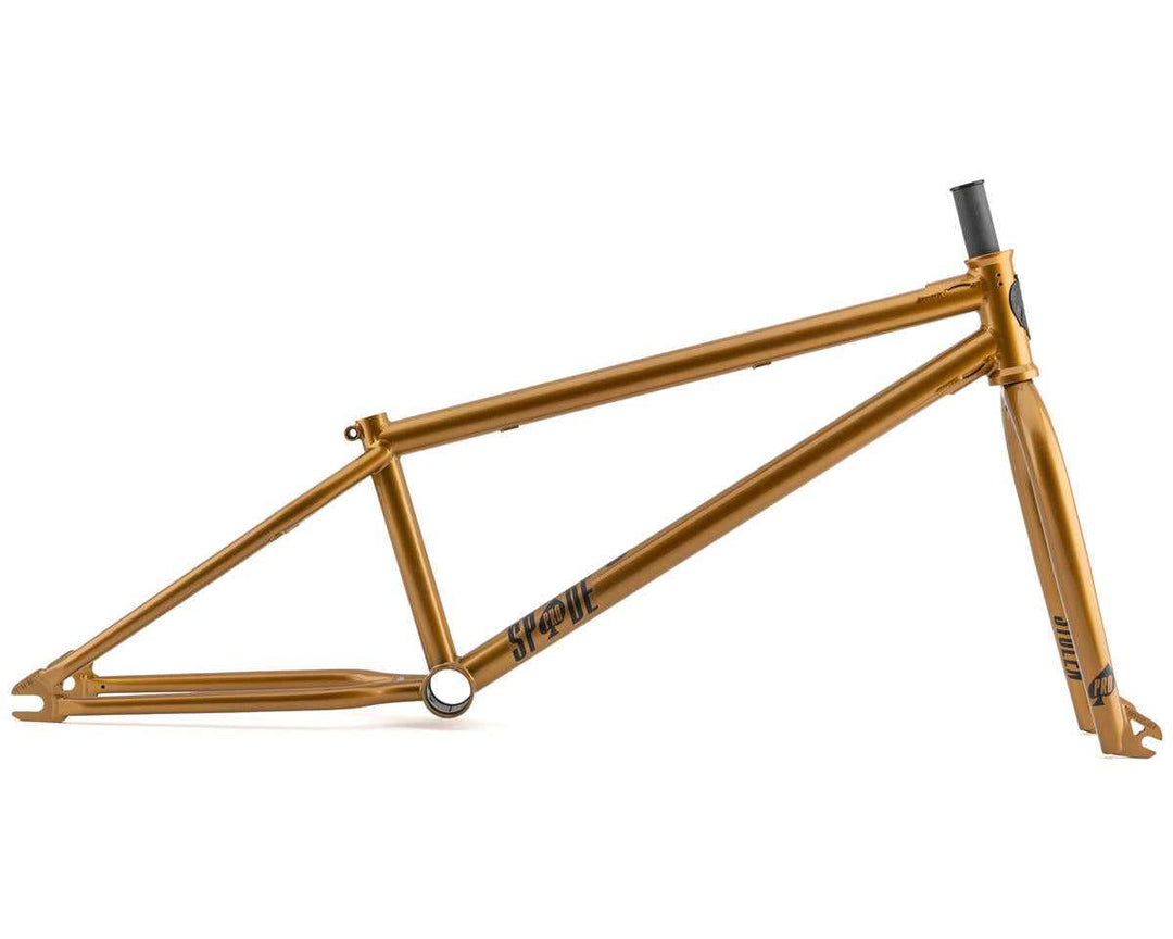 22" SPADE PRO FRAME FRAME & FORK KIT, GOLD Bicycle Frames S108