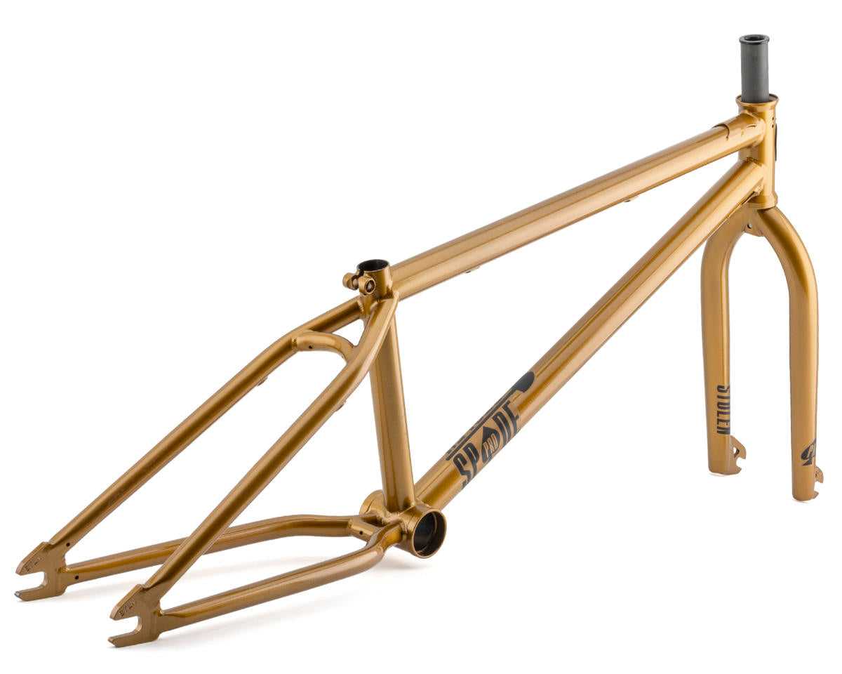 22" SPADE PRO FRAME FRAME & FORK KIT, GOLD Bicycle Frames S108