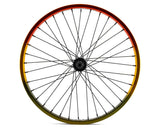 20" RAMPAGE FRONT FEMALE AXLE WHEEL RASTA Bicycle Wheels S2491