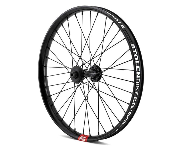20" RAMPAGE PRO STREET FRONT FEMALE AXLE WHEEL, BLACK Bicycle Wheels S483