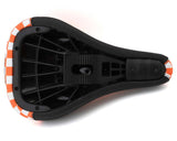 FAST TIMES XL PIVOTAL SEAT ORANGE CHECKERBOARD Bicycle Saddles S726