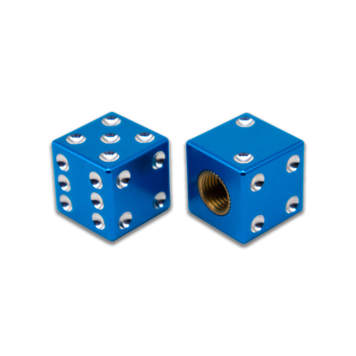 BILLET BMX Full Size Dice Valve Stem Caps (2 Pack)