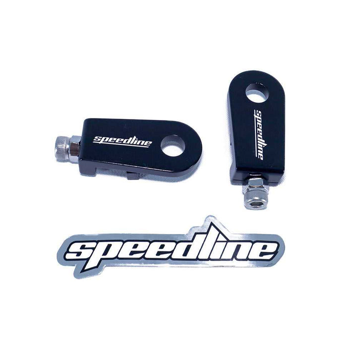 Speedline Parts | CNC'd Alloy BMX Chain Tensioner Kit 3/8" (10mm) Chains SL-CT3-BLK