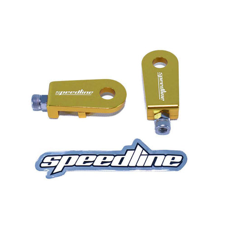 Speedline Parts | CNC'd Alloy BMX Chain Tensioner Kit 3/8" (10mm) Chains SL-CT3-BLK