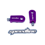 Speedline Parts | CNC'd Alloy BMX Chain Tensioner Kit 3/8" (10mm) Chains SL-CT3-BLK