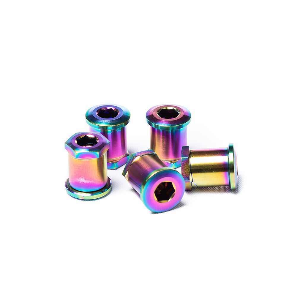 Speedline Parts | Titanium BMX Chain Ring Bolts Drivetrain Misc. SL-CRB-TIR