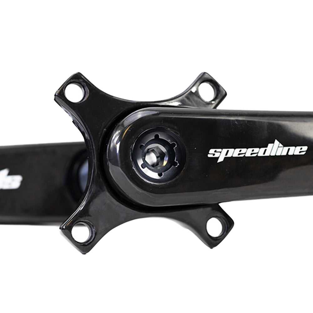 Speedline Parts | Elite Carbon Hollow Carbon Fiber BMX Race Cranks Cranks SL-C65-BLK