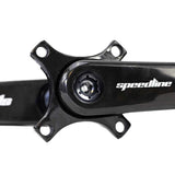 Speedline Parts | Elite Carbon Hollow Carbon Fiber BMX Race Cranks Cranks SL-C65-BLK