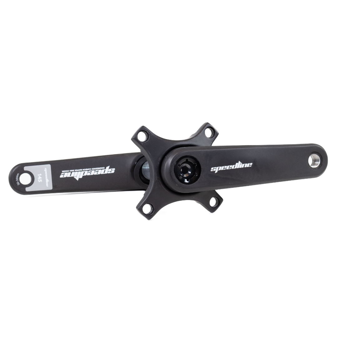 Speedline Parts | Mini Carbon Hollow Carbon Fiber BMX Race Cranks Cranks SL-MC45-GLS