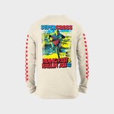 Supercross BMX | Riding Fast and Haul Ass Long Sleeve T-Shirt Apparel SXT-RFH-YLG