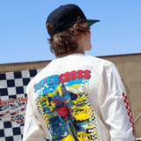 Supercross BMX | Riding Fast and Haul Ass Long Sleeve T-Shirt Apparel SXT-RFH-YLG