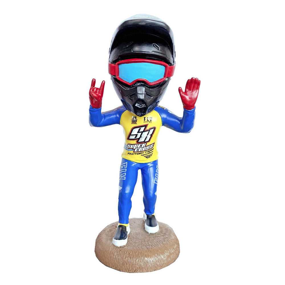 Supercross BMX | Series 3 Throwing Hands BMX Bobble Head Apparel SX-BBL-2020