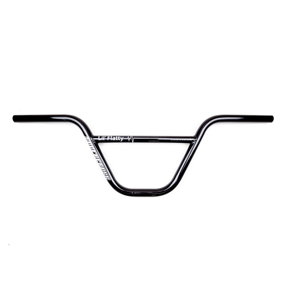 Supercross BMX | Lil' Flatty Pro BMX Racing Bars - Flatline Bend Handlebars PB-LF-BLK