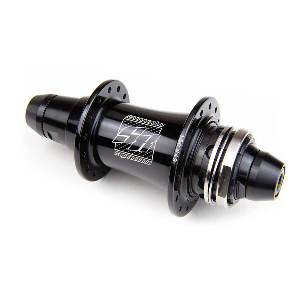 Supercross BMX | Quick Twitch Rear Cassette BMX Racing Hub Hubs SPN-Q25-BLK