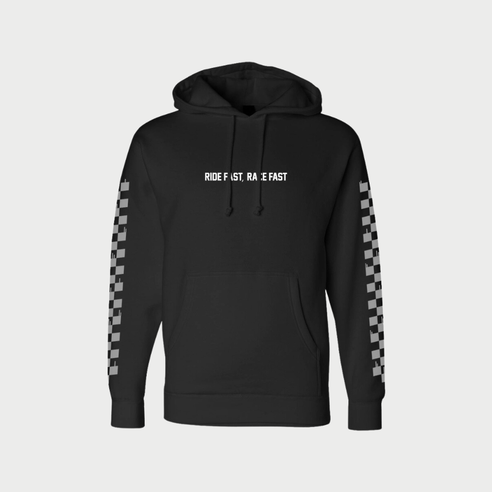 Supercross BMX | Ride Fast Race Fast Pullover Hoodie Apparel SX-RFRF-BXS