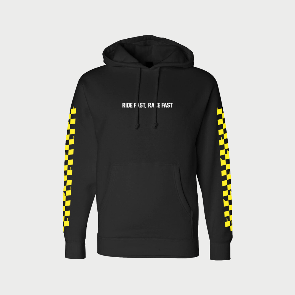 Supercross BMX | Ride Fast Race Fast Pullover Hoodie Apparel SX-RFRF-BXS