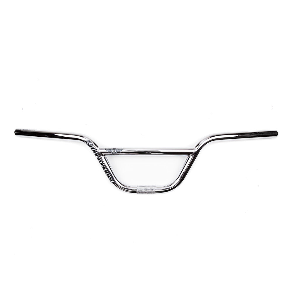 Supercross BMX | Straight 6 BMX Cruiser Bars Handlebars PB-6-BLK