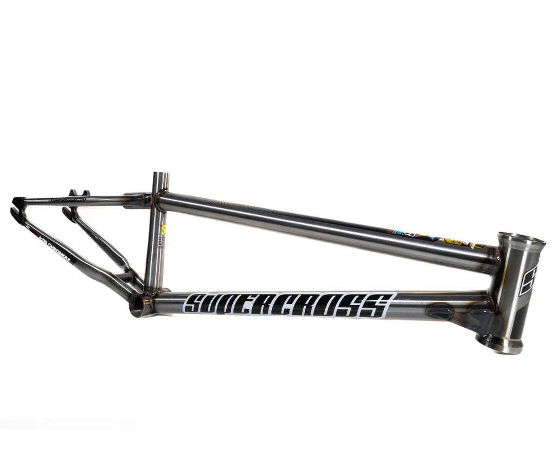 Supercross BMX | OS20 SX450 Cro-mo BMX Race Frame Frames OS4-PXL-BLK
