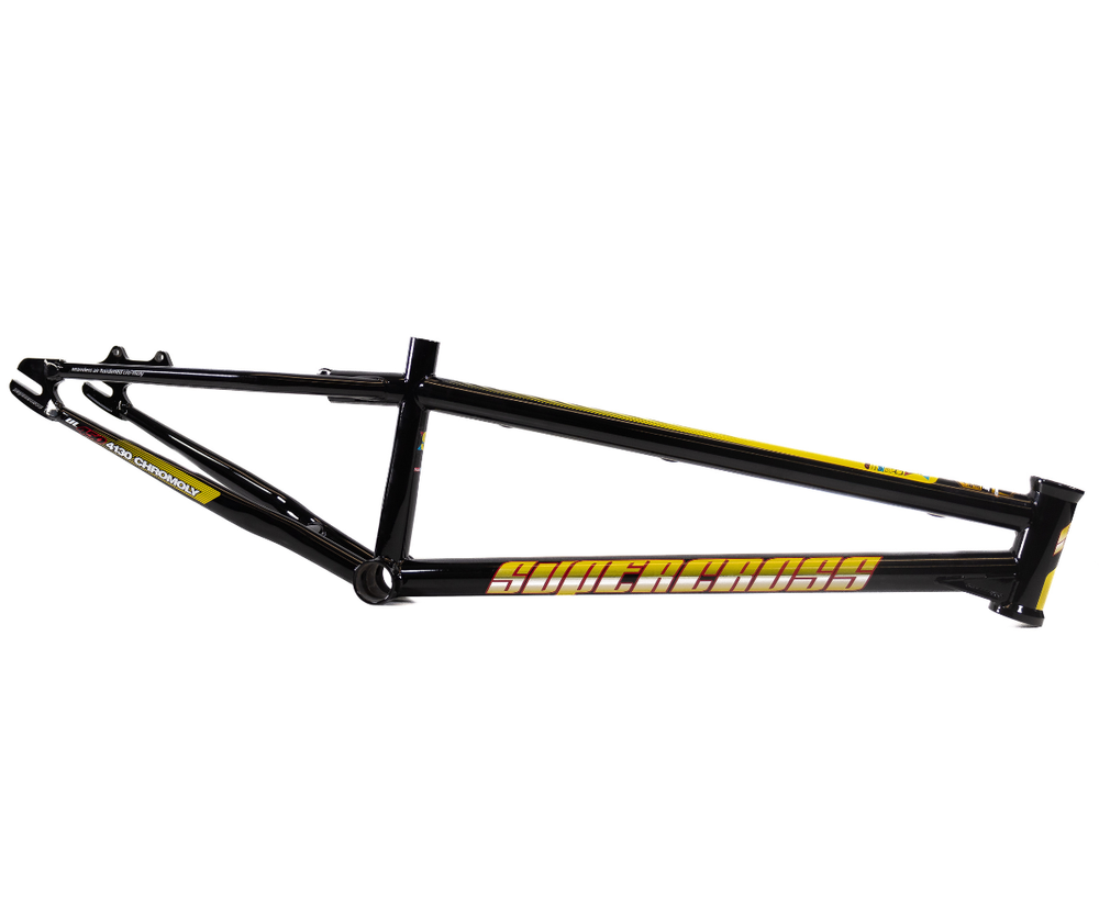 Supercross BMX | OS20 SX450 Cro-mo BMX Race Frame Frames OS4-PXL-BLK