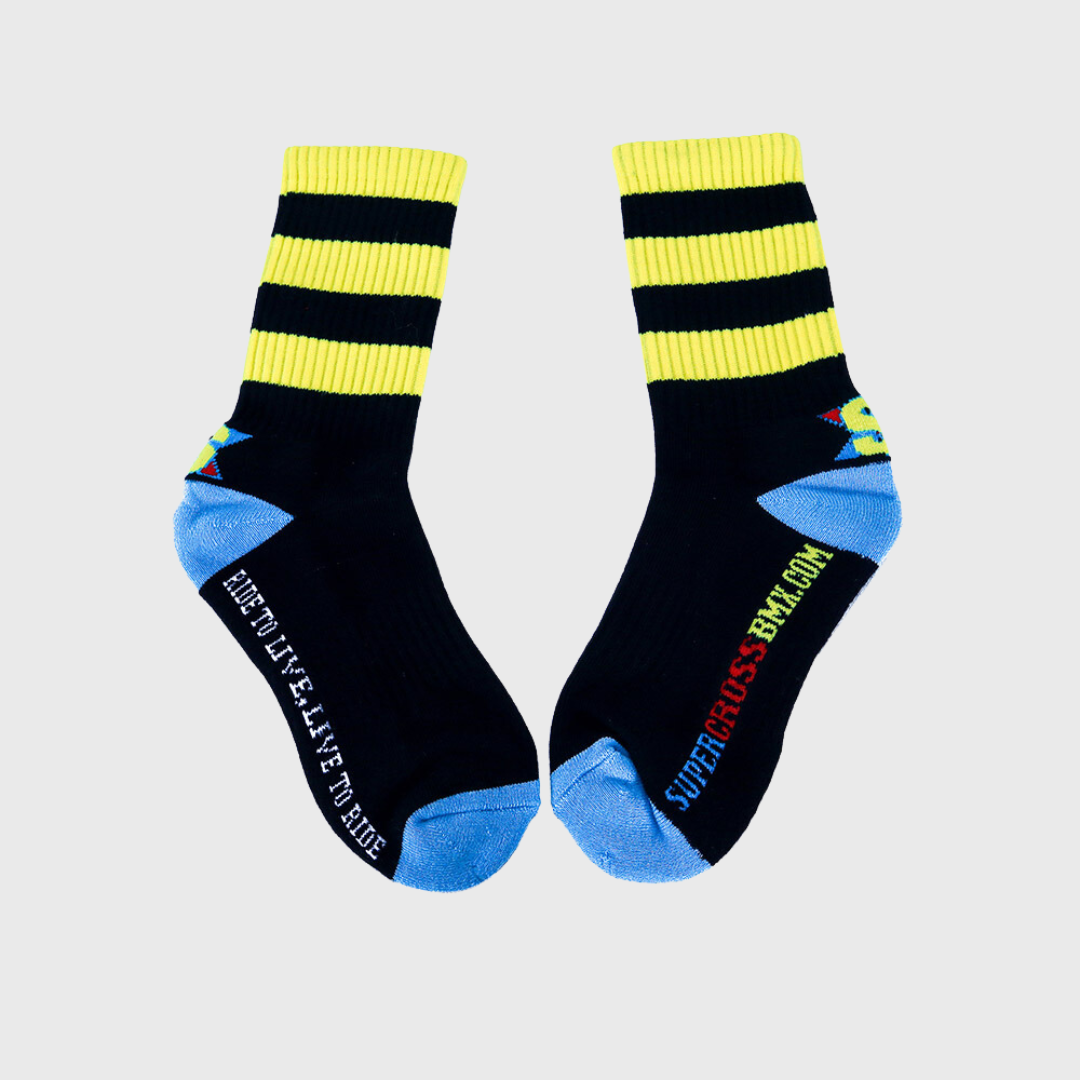 Supercross BMX | RETRO BMX Racing Socks Apparel SX-SOC-RBA