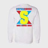 Supercross BMX | Long Sleeve Retro T- Shirt Apparel SX-YLT-RET