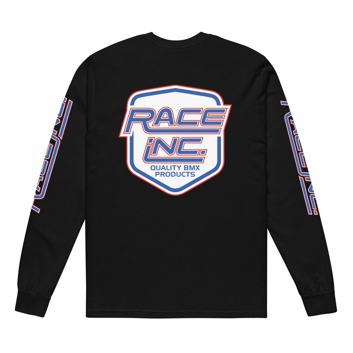 Race Inc. Mock Jersey Long Sleeve T-Shirt Apparel 3841608_19412