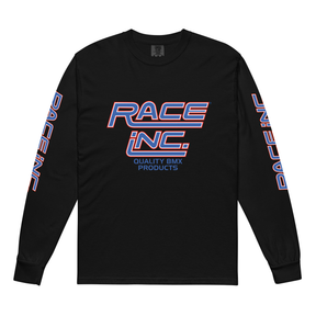 Race Inc. Mock Jersey Long Sleeve T-Shirt Apparel 3841608_19412
