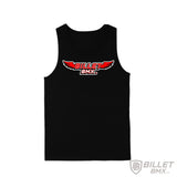 BILLET BMX FLYING WING LOGO TANK TOP BILTANK-2-BLK-S